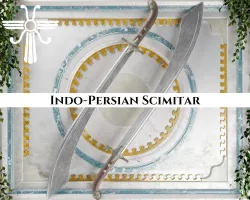 Ancient Indo Persian Scimitar Low-poly 3D model