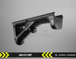 Angled Grip - FPS Gun Attachment for Unreal Engine Low-poly 3D model