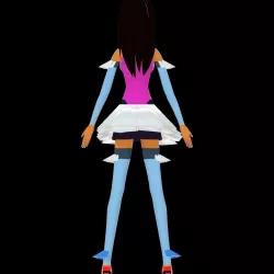 Anime model 3D model