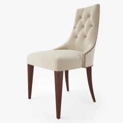 Baker Furniture Ritz Dining Chair 3D model