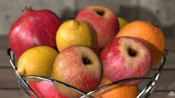 Basket Fruits Collection - Photoscanned PBR Low-poly 3D model