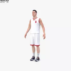 Basketball Player 3D model