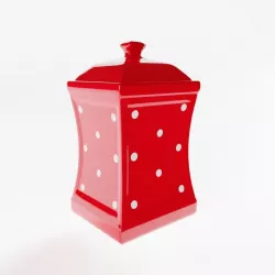 Big Polka Dot Kitchen Storage Jar 3D model