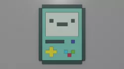 Bmo pixel Low-poly 3D model