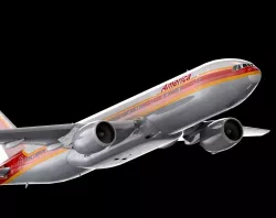 Boeing 777 American Airline Model - 3D model -  C4d-Fbx-Maya-Obj 3D model