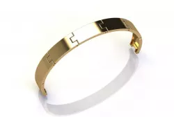 Bracelet made to prototype in 3D printer 3D model