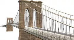 Brooklyn Bridge 3D model