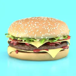 Burger  3D model
