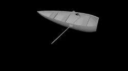 Canoe 3D model