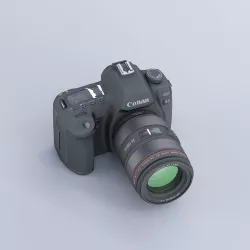 Canon camera model EOS 5D 3D model