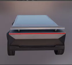 Car - draft Low-poly 3D model