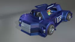 Car Model Games 3d Game Engine Low-poly 3D model