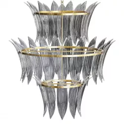 Cascading Chandeliers Noir 3D model