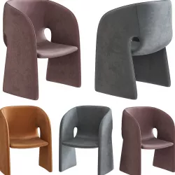 CELESTE ARMCHAIR 3d model Low-poly 3D model