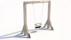 Child Swing Toy 3D model