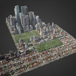 City C2 3D model