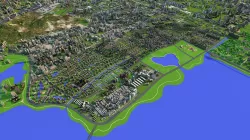 City - Nanshan District Shenzhen China 3D model