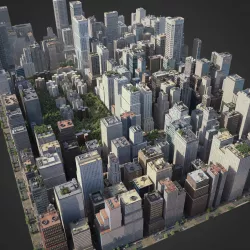 City R1 3D model