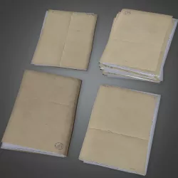 CLA - Folder Stack - PBR Game Ready Low-poly 3D model