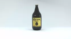 Corona beer bottle 3D model