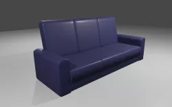 Couch 3 Seater - Settee - Sofa 3D model