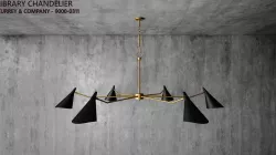 Currey and Company - Library Chandelier 9000-0311 3D model