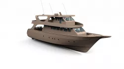 Day Boat 3D model