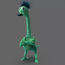 Dinosaur dragon 3D model
