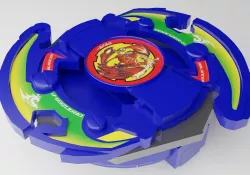 Dranzer-F BeyBlade Low-poly 3D model