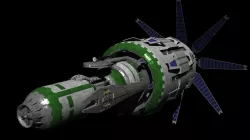 Earth Alliance Station Babylon 4 3D model