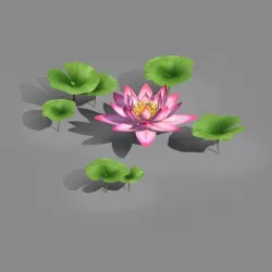 Elves Villa - lotus 01 3D model