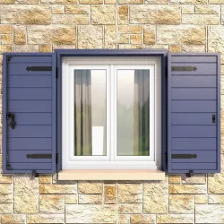 Exterior Aluminium Shutter 3D model