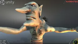 Fantasy character 05--Goblin Low-poly 3D model