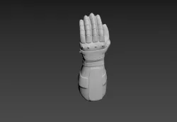 fantasy hand Low-poly 3D model