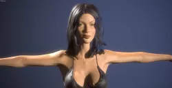 female  3D model