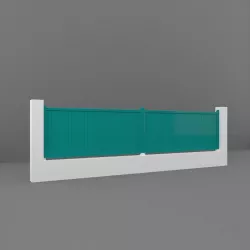 Fence Low-poly 3D model