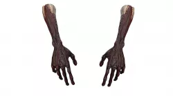 FPS VR Hands Arms Zombie Undead - Game Ready Character - PBR Low-poly 3D model