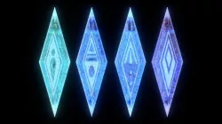 Frozen II elemental gems 3D model