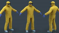 ▷ hazmat suit model 【 STLFinder 】