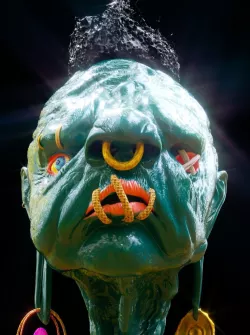 Head of Obuson 3D model