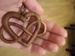 Heart pendant 3D model