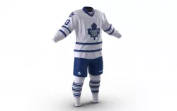 Hockey Clothes Toronto Maple Leafs 3D model