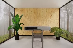 Home Office VR Scene Virtual Desktop 3ds Max Corona Scene Low-poly 3D model