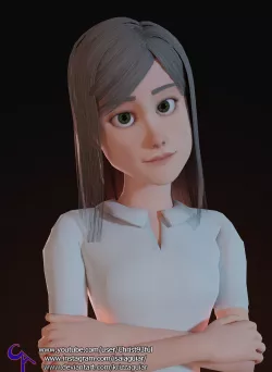 Hoover Low-poly 3D model