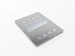 ipad silver 3D model