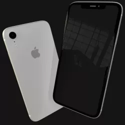 iPhone XR 3D model