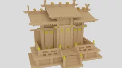 Kamidana 3D model