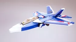 Lego creator  Plane 31039 3d model and bricks animation 3D model
