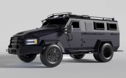Lenco Bear SWAT Truck 3D model