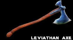 Leviathan Axe Low-poly 3D model